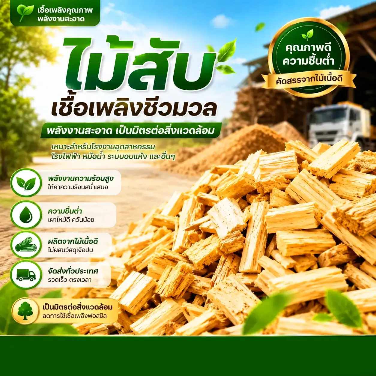 ไม้สับ GoodmorningEnergy